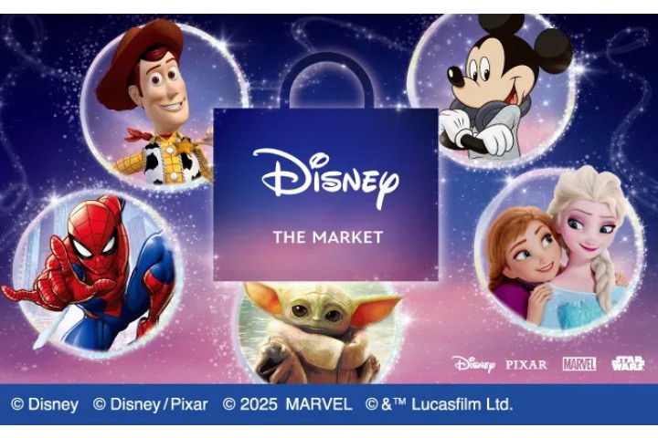 ディズニー最大級のショッピング・イベントDisney THE MARKET 2025（阪急うめだ本店）