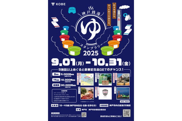 神戸銭湯スタンプラリー2025