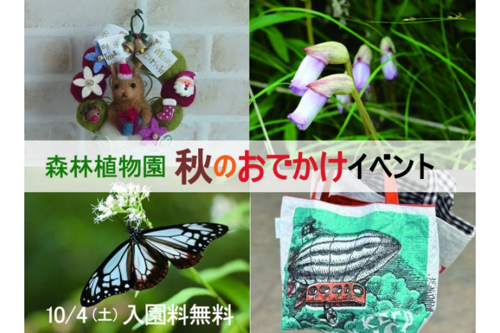 森林植物園 秋のおでかけイベント（神戸市立森林植物園）
