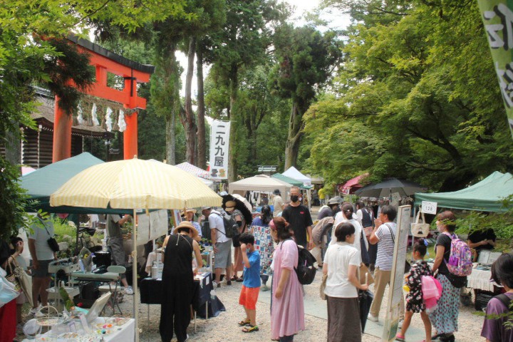 上賀茂手工市~綠色和小川的手工市~