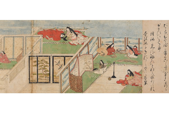 重要文化財「芦引絵」五巻 全巻展示(逸翁美術館)