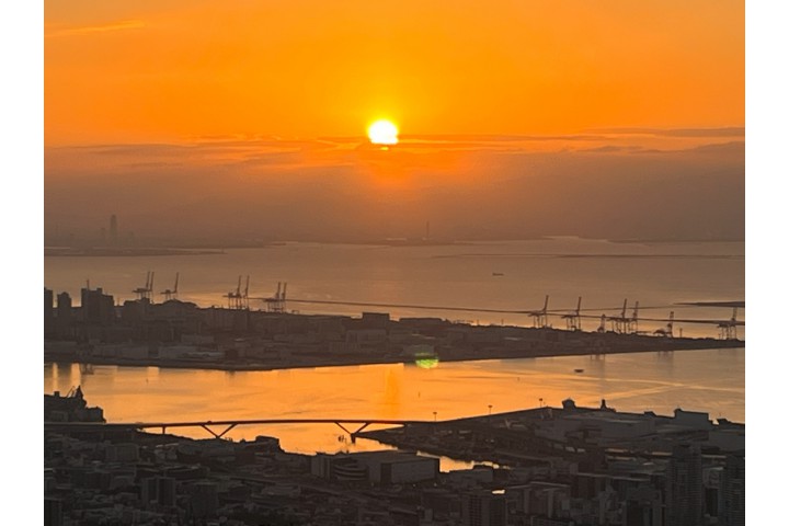 ハーブ園から初日の出を見よう（神戸布引ハーブ園／ロープウェイ）