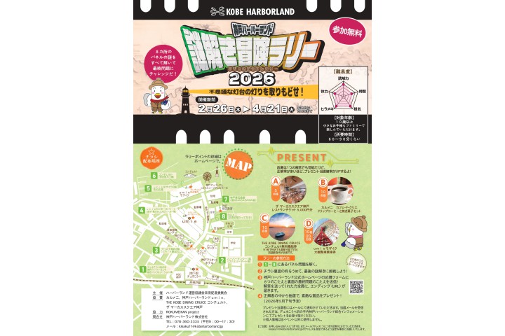 謎解き冒険ラリー（神戸ハーバーランド）